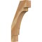 Ekena Millwork 4"W x 12"D x 24"H Merced Rough Sawn Knee Brace, Western Red Cedar BRC04X12X24MRC00RWR - alternate 1